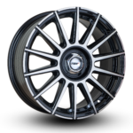 TSW Gemini Gloss Black Machined